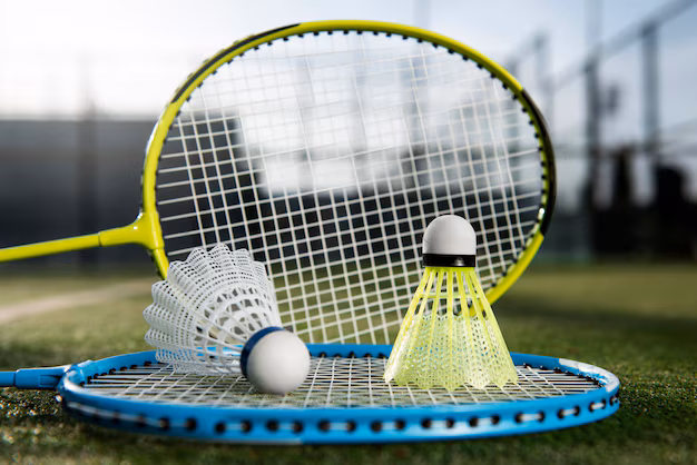 Playing Badminton